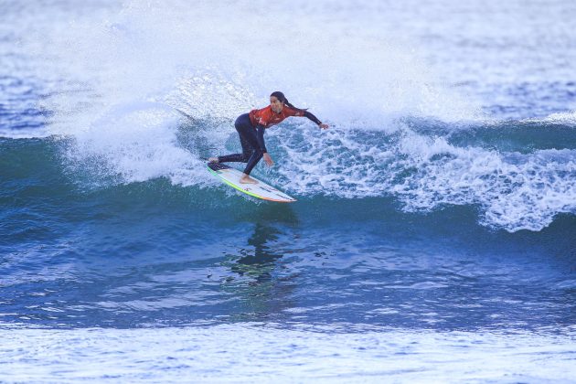 Teresa Bonvalot, Ericeira Pro 2024, Ribeira D'Ilhas, Portugal. Foto: WSL / Masurel.