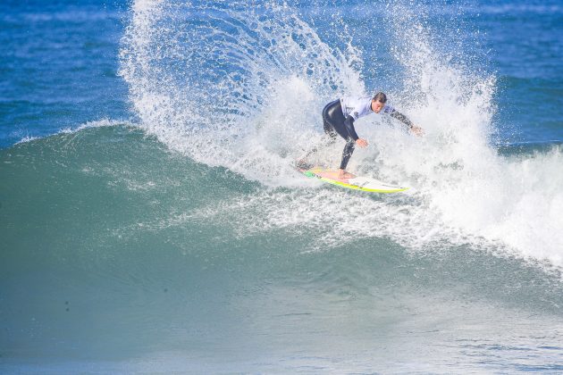 Tully Wylie, Ericeira Pro 2024, Ribeira D'Ilhas, Portugal. Foto: WSL / Masurel.