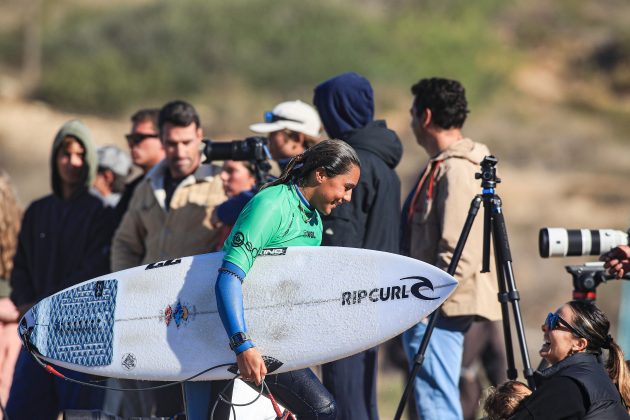 Tya Zebrowski, Ericeira Pro 2024, Ribeira D'Ilhas, Portugal. Foto: WSL / Masurel.