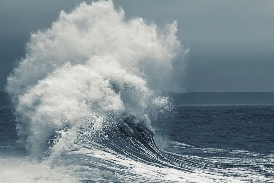 Estudo revela nova altura das ondas.