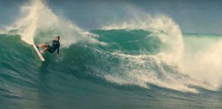 Primeiro swell em Sunset