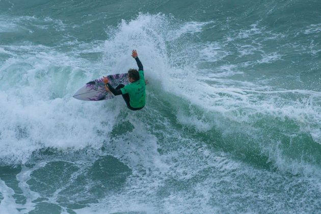 Afonso Antunes, Ericeira Pro 2024, Ribeira D'Ilhas, Portugal. Foto: WSL / Manel Geada.