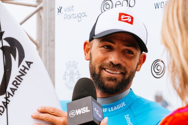 Alejo Muniz, Ericeira Pro 2024, Ribeira D'Ilhas, Portugal. Foto: WSL / Manel Geada.