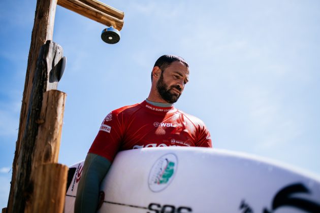 Alejo Muniz, Corona Saquarema Pro 2024, Itaúna, Rio de Janeiro. Foto: WSL / Thiago Diz.