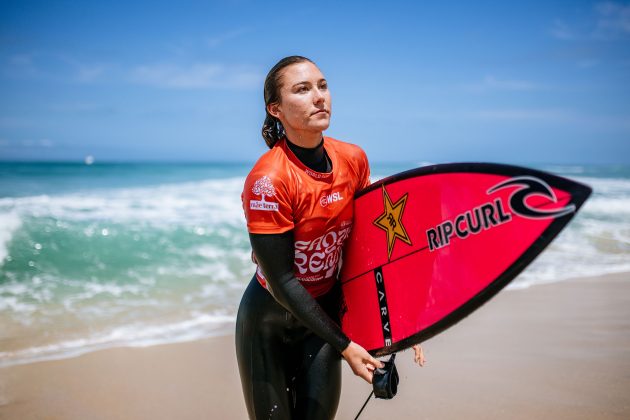 Alyssa Spencer, Corona Saquarema Pro 2024, Itaúna, Rio de Janeiro. Foto: WSL / Thiago Diz.