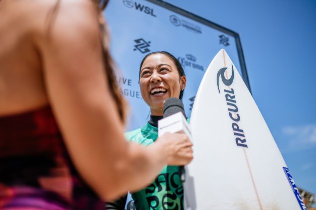 Amuro Tsuzuki, Corona Saquarema Pro 2024, Itaúna, Rio de Janeiro. Foto: WSL / Thiago Diz.