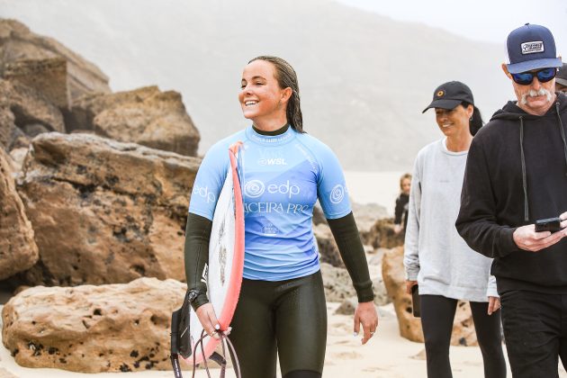 Bella Kenworthy, Ericeira Pro 2024, Ribeira D'Ilhas, Portugal. Foto: WSL / Masurel.