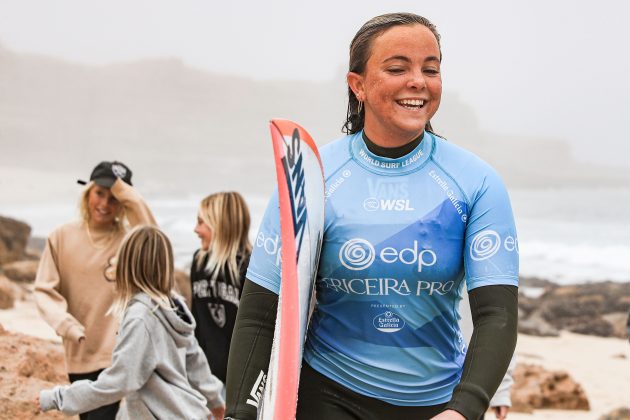 Bella Kenworthy, Ericeira Pro 2024, Ribeira D'Ilhas, Portugal. Foto: WSL / Masurel.