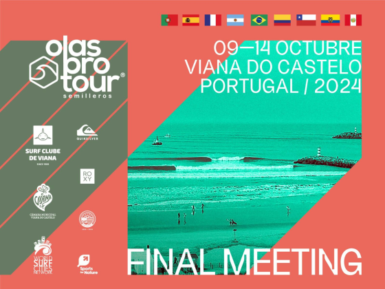 Circuito Semillero Olas Pro Tour 2024, Portugal. Foto: Divulgação.