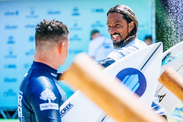 Carlos Munoz, Corona Saquarema Pro 2024, Itaúna, Rio de Janeiro. Foto: WSL / Thiago Diz.