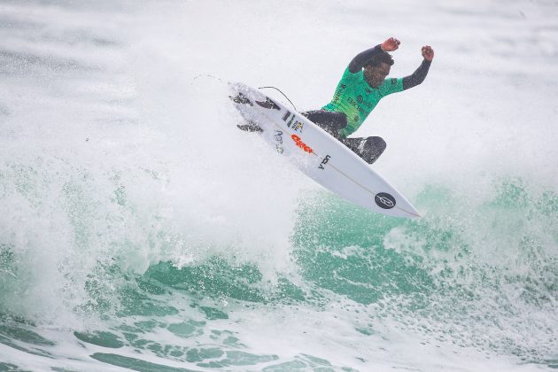 Cauã Costa, Ericeira Pro 2024, Ribeira D'Ilhas, Portugal. Foto: WSL / Masurel.