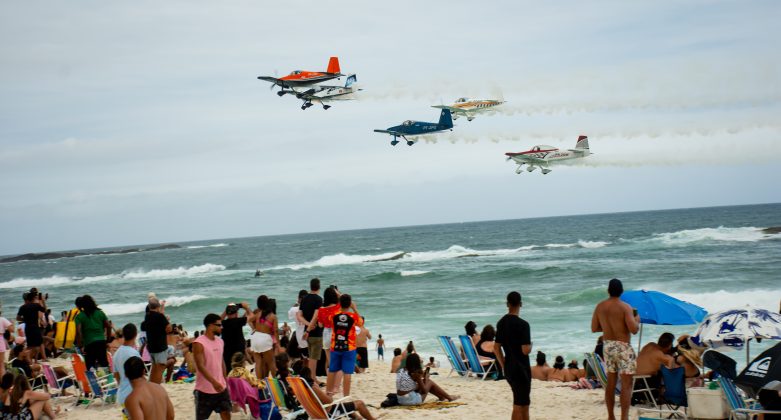 Esquadrilha Ceu, Corona Saquarema Pro 2024, Praia de Itaúna (RJ). Foto: Esquadrilha Ceu.