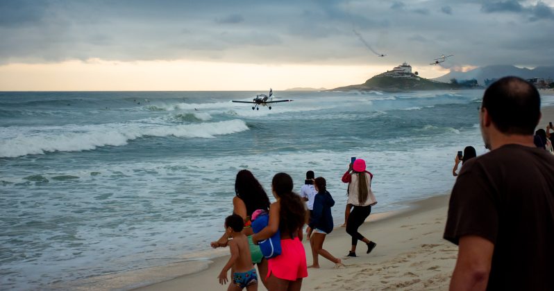 Esquadrilha Ceu, Corona Saquarema Pro 2024, Praia de Itaúna (RJ). Foto: Esquadrilha Ceu.