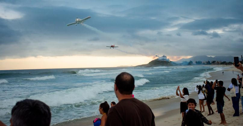 Esquadrilha Ceu, Corona Saquarema Pro 2024, Praia de Itaúna (RJ). Foto: Esquadrilha Ceu.