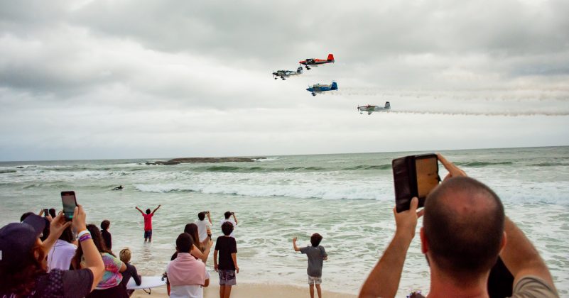 Esquadrilha Ceu, Corona Saquarema Pro 2024, Praia de Itaúna (RJ). Foto: Esquadrilha Ceu.