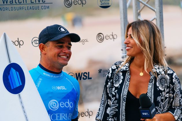 Deivid Silva, Ericeira Pro 2024, Ribeira D'Ilhas, Portugal. Foto: WSL / Manel Geada.