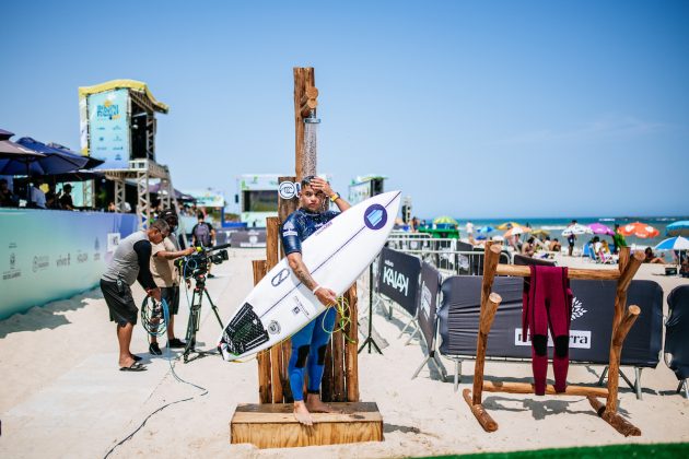 Deivid Silva, Corona Saquarema Pro 2024, Itaúna, Rio de Janeiro. Foto: WSL / Thiago Diz.