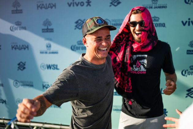 Deivid Silva, Corona Saquarema Pro 2024, Itaúna, Rio de Janeiro. Foto: WSL / Thiago Diz.