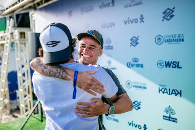 Deivid Silva, Corona Saquarema Pro 2024, Itaúna, Rio de Janeiro. Foto: WSL / Thiago Diz.