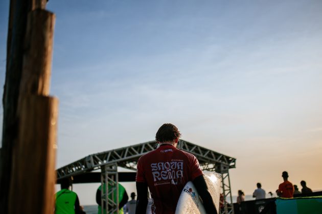 Dylan Moffat, Corona Saquarema Pro 2024, Itaúna, Rio de Janeiro. Foto: WSL / Thiago Diz.