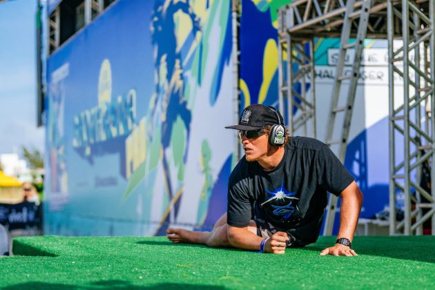 Dylan Moffat, Corona Saquarema Pro 2024, Itaúna, Rio de Janeiro. Foto: WSL / Thiago Diz.