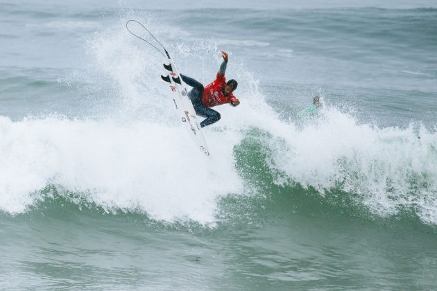 Edgard Groggia, Ericeira Pro 2024, Ribeira D'Ilhas, Portugal. Foto: WSL / Manel Geada.