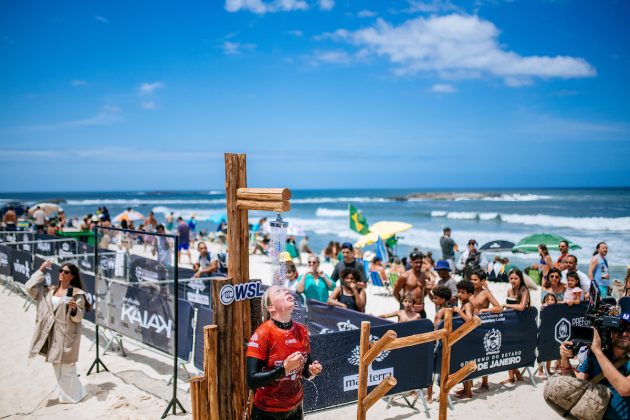 Ellie Harrison, Corona Saquarema Pro 2024, Itaúna, Rio de Janeiro. Foto: WSL / Thiago Diz.