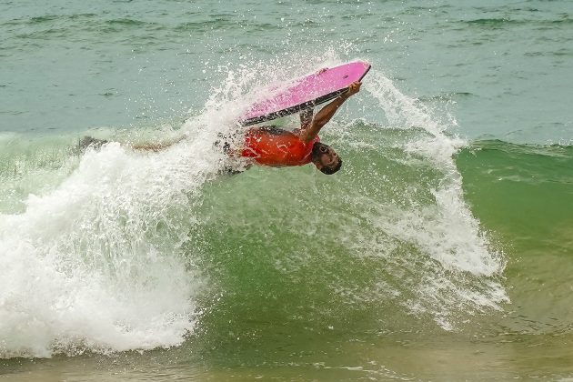 Elwes Vieira, Capixaba de Bodyboard, Praia de Itaparica, Vila Velha (ES). Foto: Romerito Lopes.