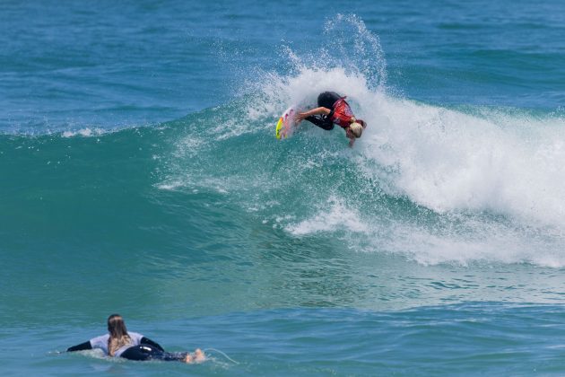 Erin Brooks, Corona Saquarema Pro 2024, Itaúna, Rio de Janeiro. Foto: WSL / Daniel Smorigo.