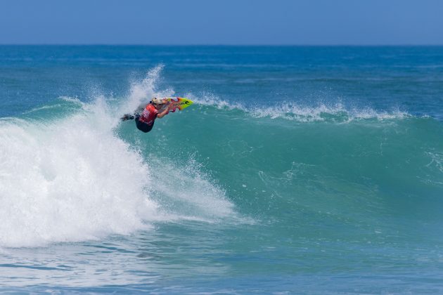 Erin Brooks, Corona Saquarema Pro 2024, Itaúna, Rio de Janeiro. Foto: WSL / Daniel Smorigo.