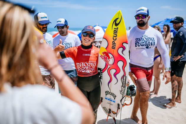 Erin Brooks, Corona Saquarema Pro 2024, Itaúna, Rio de Janeiro. Foto: WSL / Thiago Diz.