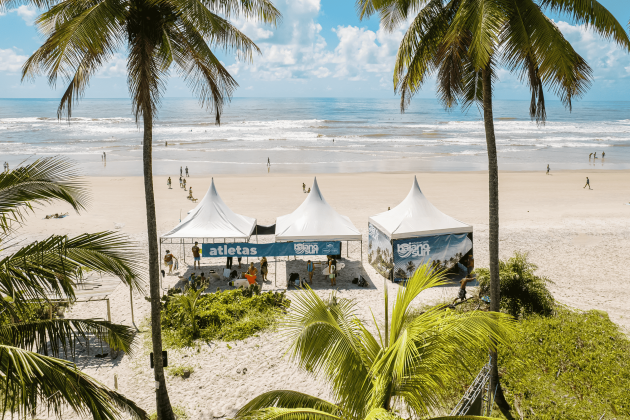 Baiano de Surf Categoria de Base, Praia da Renascer, Ilhéus (BA). Foto: Drone Lins.