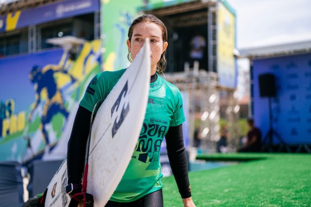 Eweleiula Wong, Corona Saquarema Pro 2024, Itaúna, Rio de Janeiro. Foto: WSL / Thiago Diz.