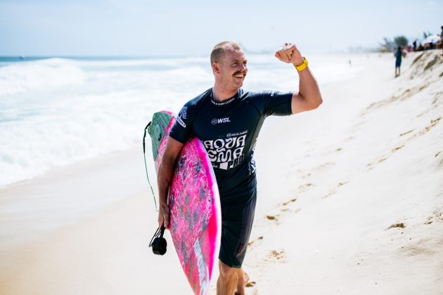 Jackson Baker, Corona Saquarema Pro 2024, Itaúna, Rio de Janeiro. Foto: WSL / Thiago Diz.