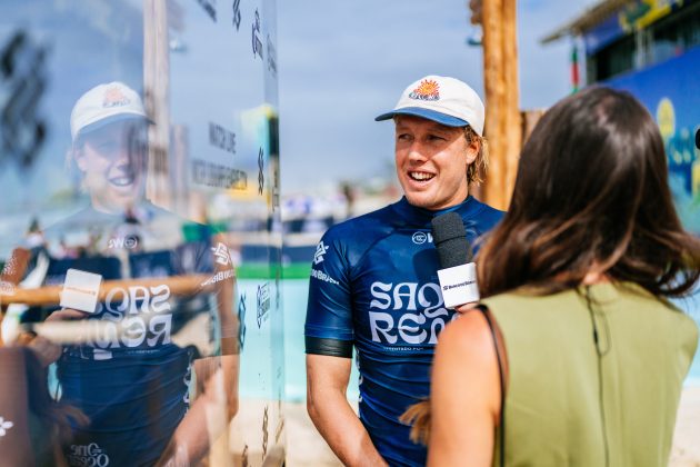 Jacob Willcox, Corona Saquarema Pro 2024, Itaúna, Rio de Janeiro. Foto: WSL / Thiago Diz.