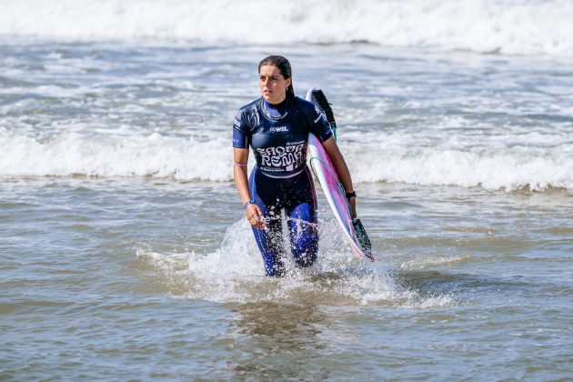 Janire Gonzalez, Corona Saquarema Pro 2024, Itaúna, Rio de Janeiro. Foto: WSL / Thiago Diz.