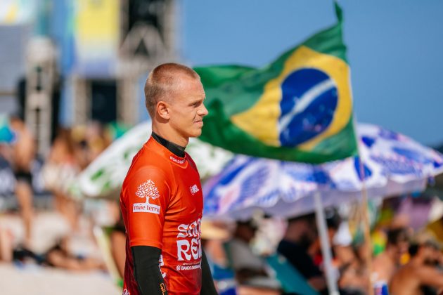 Joel Vaughan, Corona Saquarema Pro 2024, Itaúna, Rio de Janeiro. Foto: WSL / Thiago Diz.