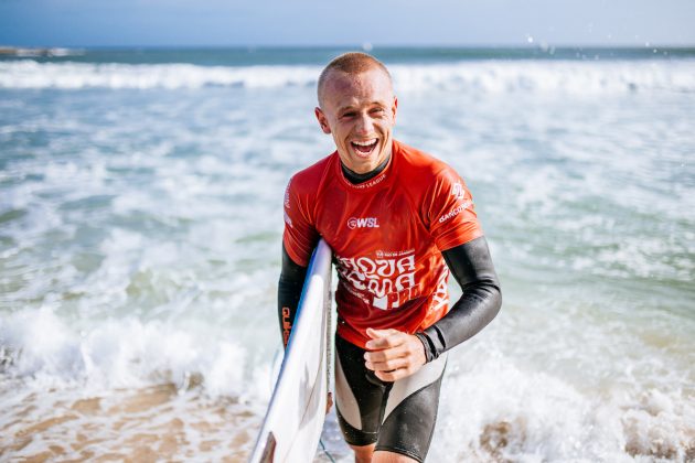 Joel Vaughan, Corona Saquarema Pro 2024, Itaúna, Rio de Janeiro. Foto: WSL / Thiago Diz.