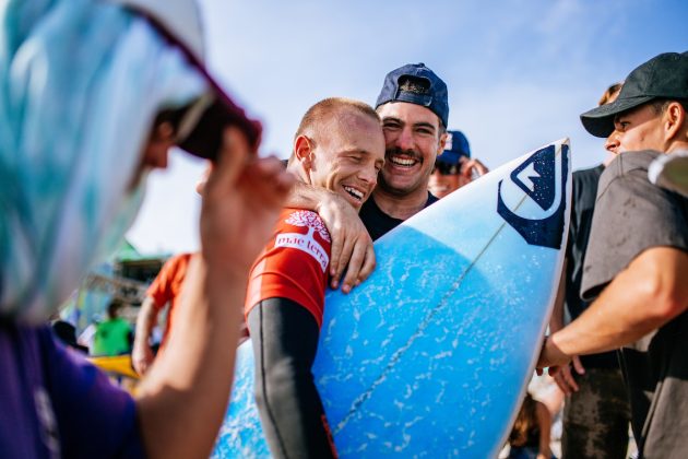 Joel Vaughan, Corona Saquarema Pro 2024, Itaúna, Rio de Janeiro. Foto: WSL / Thiago Diz.