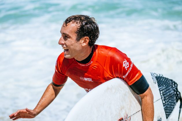 Jordan Lawler, Corona Saquarema Pro 2024, Itaúna, Rio de Janeiro. Foto: WSL / Thiago Diz.