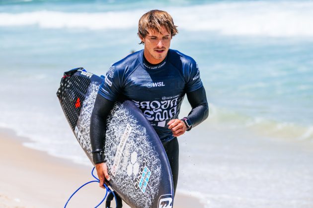 Josh Burke, Corona Saquarema Pro 2024, Itaúna, Rio de Janeiro. Foto: WSL / Thiago Diz.