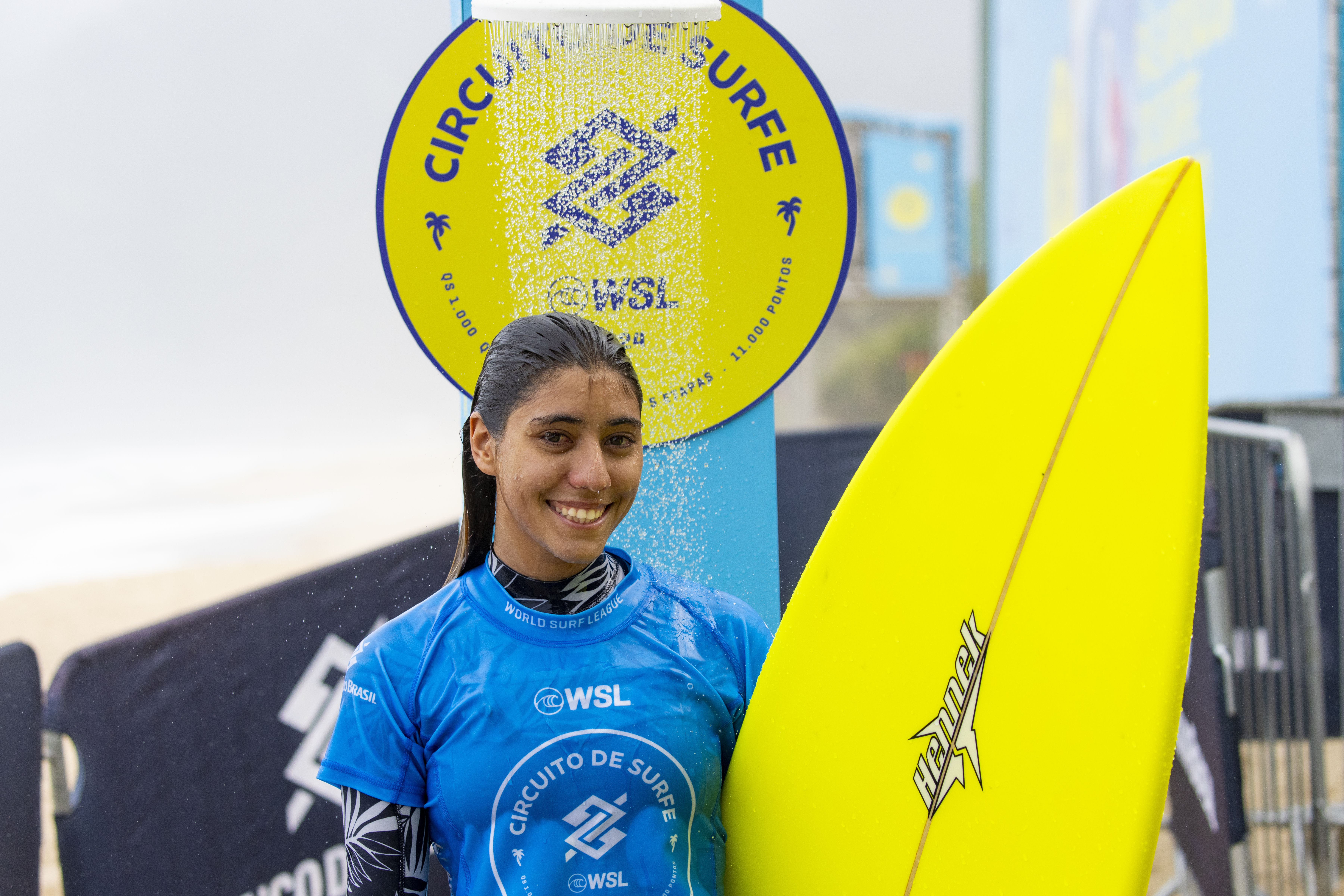 Julia Duarte ocupa terceiro lugar do Circuito Banco do Brasil.