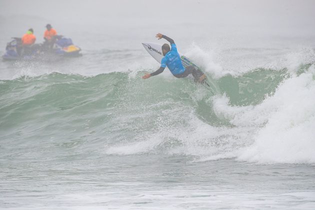 Justin Becret, Ericeira Pro 2024, Ribeira D'Ilhas, Portugal. Foto: WSL / Masurel.