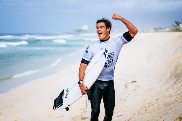 Kade Matson, Corona Saquarema Pro 2024, Itaúna, Rio de Janeiro. Foto: WSL / Thiago Diz.