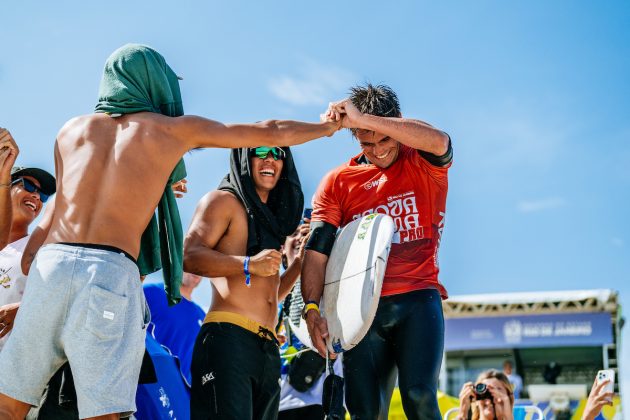 Kade Matson, Corona Saquarema Pro 2024, Itaúna, Rio de Janeiro. Foto: WSL / Thiago Diz.