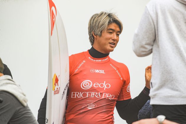 Kanoa Igarashi, Ericeira Pro 2024, Ribeira D'Ilhas, Portugal. Foto: WSL / Masurel.