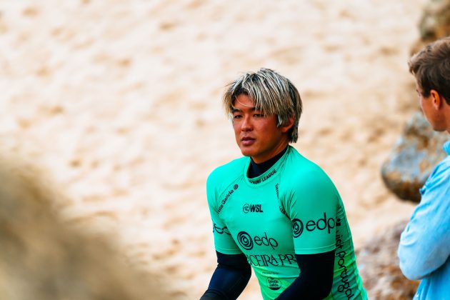 Kanoa Igarashi, Ericeira Pro 2024, Ribeira D'Ilhas, Portugal. Foto: WSL / Manel Geada.