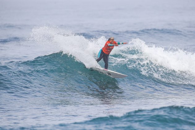 Kirra Pinkerton, Ericeira Pro 2024, Ribeira D'Ilhas, Portugal. Foto: WSL / Masurel.