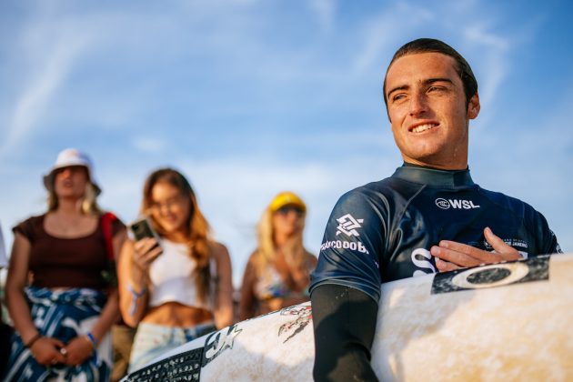 Levi Slawson, Corona Saquarema Pro 2024, Itaúna, Rio de Janeiro. Foto: WSL / Thiago Diz.