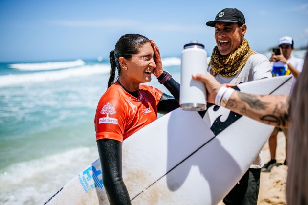 Luana Silva, Corona Saquarema Pro 2024, Itaúna, Rio de Janeiro. Foto: WSL / Thiago Diz.